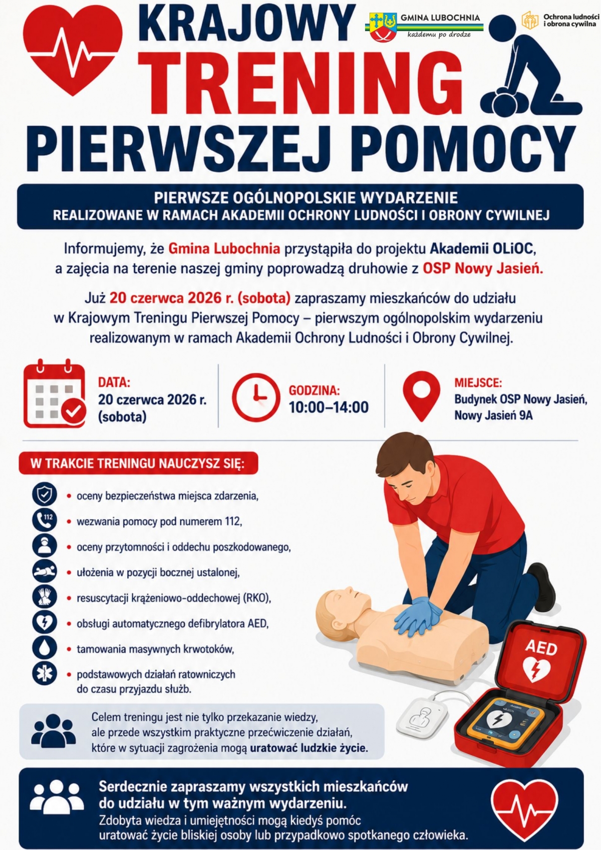 Niebiesko żółty zabawny plakat półkolonie dla dzieci