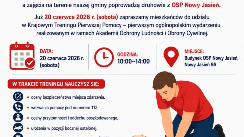 Niebiesko żółty zabawny plakat półkolonie dla dzieci